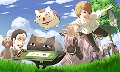 猫咪老师_小半杯奶_夏目友人帐圈插画_网易GACHA二次元社区#动漫##夏目友人帐##插画##漫画##猫咪# #日本漫画#