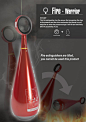 Fire – Warrior – Fire Extinguisher Design by So-ra Kim and Eun-sol Lee