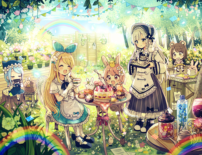 「アリスのお茶会( お知らせ)」/「佐仓おりこ