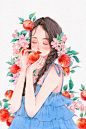 少女插画 合集_杨小洋