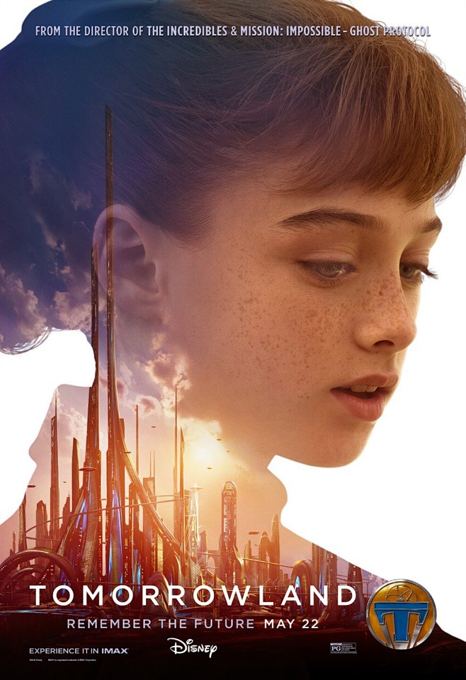 乔治克鲁尼科幻大片《明日世界》高清海报设...