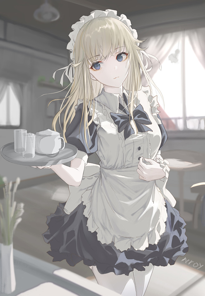 女仆服饰咖啡厅  Nroy- p站id=...
