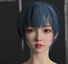 陪她种桃树采集到3D建模