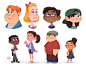 Character Design, Luigi Lucarelli : Collection of Character Designs.