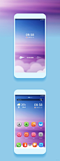 Cloud 移动设备界面 GUI by MiRa  中国电信云手机主题 #UI# #APP#