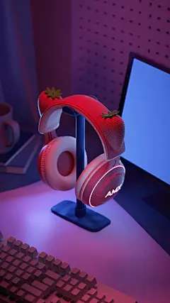 安慕希AMX 草莓周边产品&amp;海报设计 :: Behance