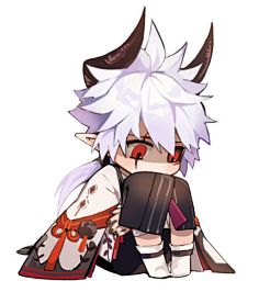 鬼切下橘采集到q版采集pinterest.