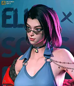 ELLIE X模型 - 角色/人物/生物 - 作品模型 - CG模型网