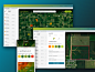 Field management, post-planting farming data visualization agriculture