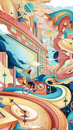 渡头不渡河采集到插画-UI