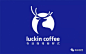 瑞幸咖啡上市 标志VI 欣赏 : 瑞幸咖啡luckin coffee标志设计欣赏。瑞幸咖啡luckin coffee咖啡杯子外形设计欣赏。瑞幸