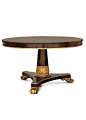 Morgan Center Table (#804) by Dessin Fournir | Dining Tables | Dessin Fournir Companies: 