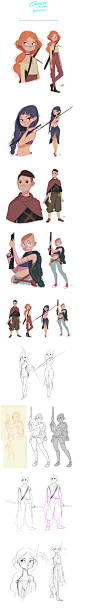 Character Design PartI I on Behance