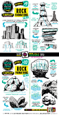 How to draw ROCK FORMATIONS tutorial by STUDIOBLINKTWICE