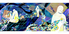 五虎上将の允儿采集到涂涂画画