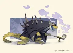 兽人NPC设计竟被赞爆？！刷屏级大佬“村山竜大”最新角色设计火速看！粉丝都看傻了！_腾讯新闻