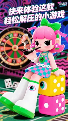 游戏插画创作 - 豆包