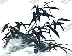 竹子 【酷图网】竹子,中国风,水墨画,中国画,国画