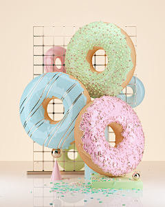 阿斯达舒采集到C4D