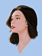 Something in your eyes._peterxiao__插画师作品_涂鸦王国gracg.com