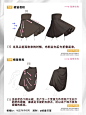 绘画干货从拉伸方向进行衣褶绘制（下） : 教程by：네오아카데미 译制：@绘画日签 - 绘制图1⃣所述衣物时需注意 ·当风从前面吹来的时候，不了会向后方折叠起来 ·坐姿状态下的长裙，会产生一个受重力作用而产生向下趋势的褶皱，膝盖是长裙的支撑点