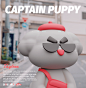 art cartoon ILLUSTRATION  IP Pet puppy 卡通形象 品牌設計