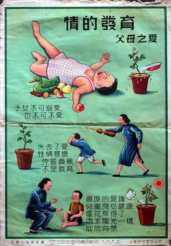 这八张1952年的#海报#，所讨论的理性...