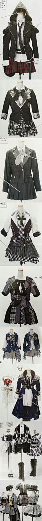 AKB的服装也算是偶像界的经典吧 #AKB48衣装図鑑# ​​​​