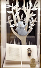 Chopard at Harrods Window Display Featuring Origami Koala Bears by Elemental Design.