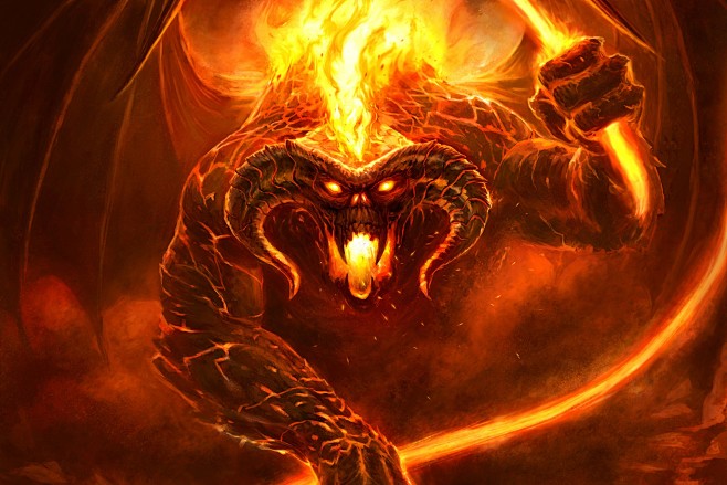 恶魔生物指环王 炎魔