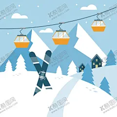 滑雪场背景 【酷图网】滑雪场背景,冬天背景,冬日壁纸,下雪,雪地,寒冷,冬天壁纸,大自然,景色,冬季,插图,冰天雪地,索道,缆车,冬天户外活动,风景地形,