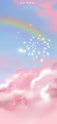 cr.微博@谷雨芽郁__210106_风景 油画 质感 手机壁纸