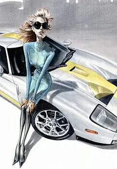 西班牙 时装 时尚 插画设计 Arturo_Elena 