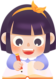 微笑走远采集到人物插画——儿童/学生