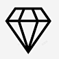 钻石美丽花哨图标 UI图标 设计图片 免费下载 页面网页 平面电商 创意素材