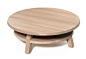  【雕塑木桌】Gerard de Hoop 既是设计师又是一位室内建筑师，他创建的荷兰设计品牌 Odesi，每一款木桌都如有雕塑般的造型。这些桌子不仅仅是实用性和功能性，它们轮廓惊人，体积适中，非常适合在室内摆放使用。