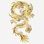 中国传统神话金色龙图免抠素材_元小素 https://iipng.com 中国传统 五月五 免抠图 春节龙 烫金龙 神话 神龙 祥云 端午节 金色 黄金龙 龙