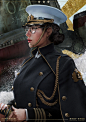 Iron Battalion, Johnson Ting : One of the artworks done for our book, Milky Overload! Also a volume 2 to our first book, Milky Overdrive. This volume's theme is steam/dieselpunk instead of the previous cyberpunk theme. <br/>The book is going to rele