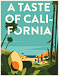 California Avocados advertising campaign : California Avocados advertising campaign made in collaboration with Mullen Lowe . Thanks to Handsome Frank.