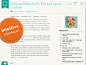 Martha Stewart饼干烘烤iPad界面设计，来源自黄蜂网http://woofeng.cn/ipad/