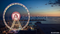 Panoramic wheel of Salerno