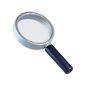 Magnifier 3D Icon