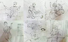 CDA画报 &gt; 设制造 &gt; 公司团队的策划系列海报_右行匝道