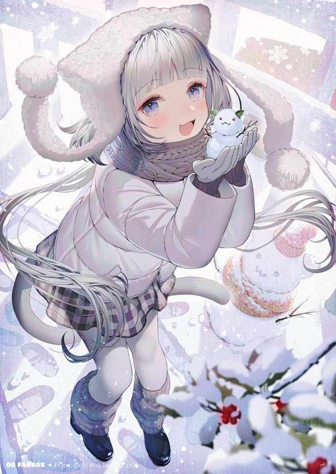 #女の子 ⛄ - Oli的插画