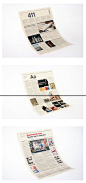 The 411 – Art & Design Newspaper on Editorial Design Served,The 411 – Art & Design Newspaper on Editorial Design Served