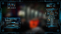 Evgeny Rodygin | Sport Drink Commercial UI concept : UI concept for Gatorade sport drink commercial animation.The objective was to visualize some futuristic game like UI overlay for an action athletes video.