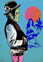 #gorillaz# 新图酷炫！我猩真潮！ ​​​​