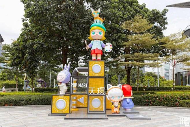 『泡泡玛特』广州首展，3.5米巨型Mol...