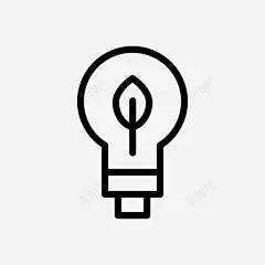 环保灯泡电灯图标 免费下载 页面网页 平面电商 创意素材