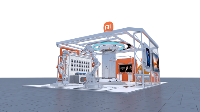 3D 3d设计 booth Event ...